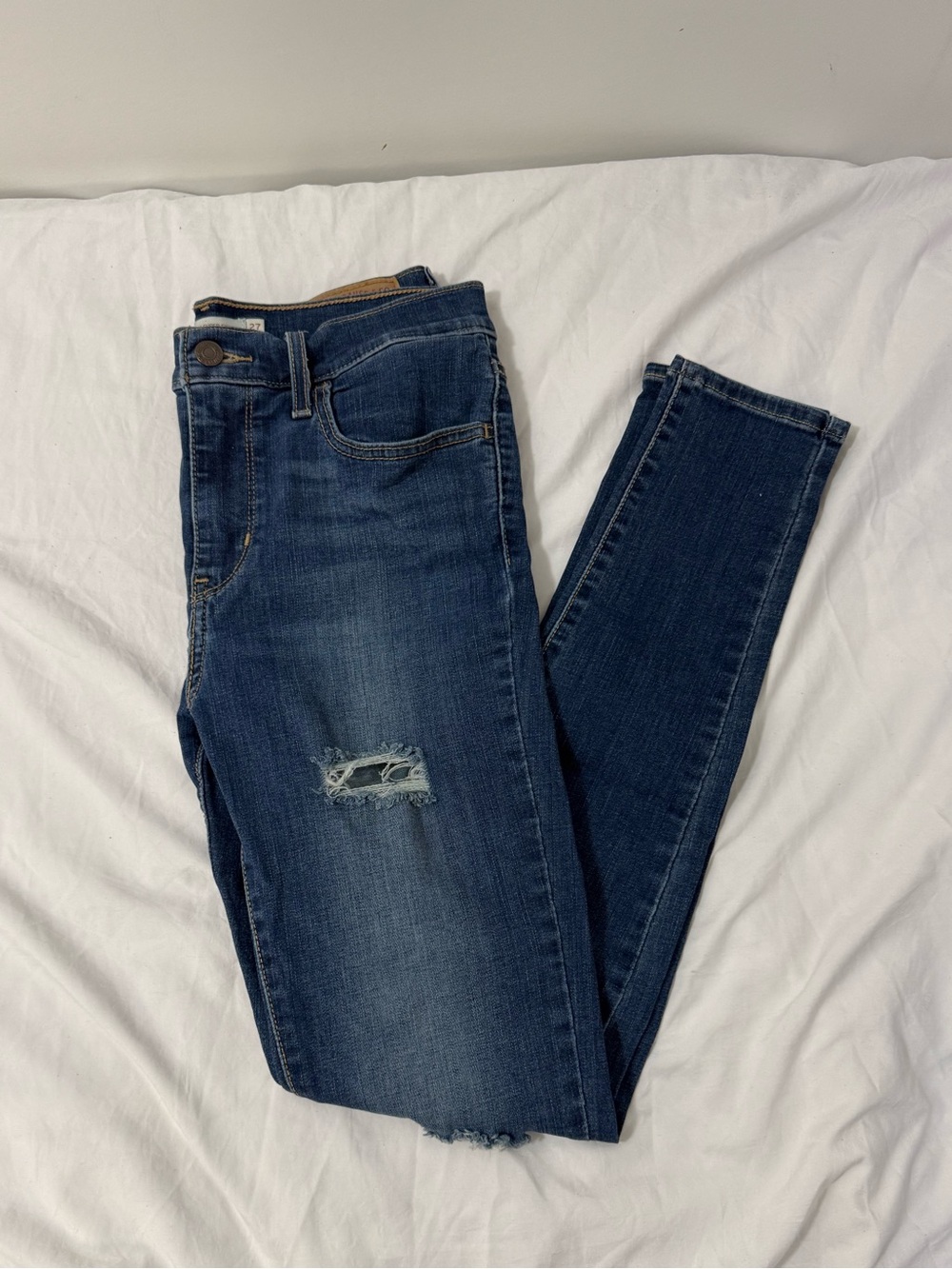 Levi’s 720 High Rise Super Skinny Women's Ripped Jeans